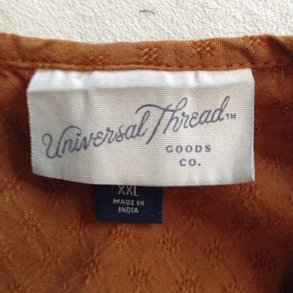 Universal Thread XXL Tiered Collton Swiss Puff, eyelet Lace, Girlhoodcore, Boho - Picture 3 of 4